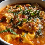 One Pot Lasagna Soup: A Simple Delight for Dinner! One Pot Lasagna Soup