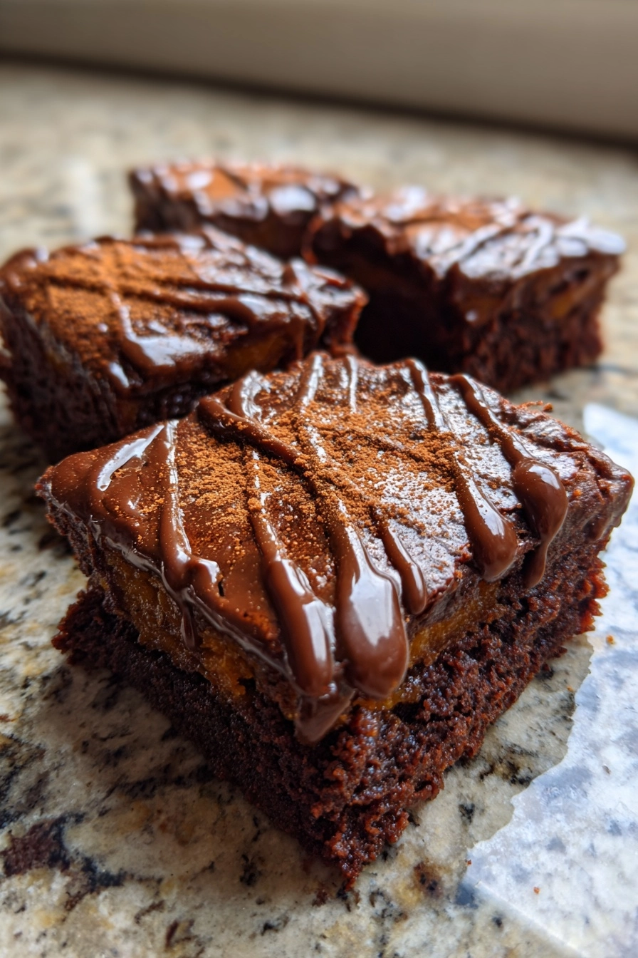 Pumpkin Patch Brownies