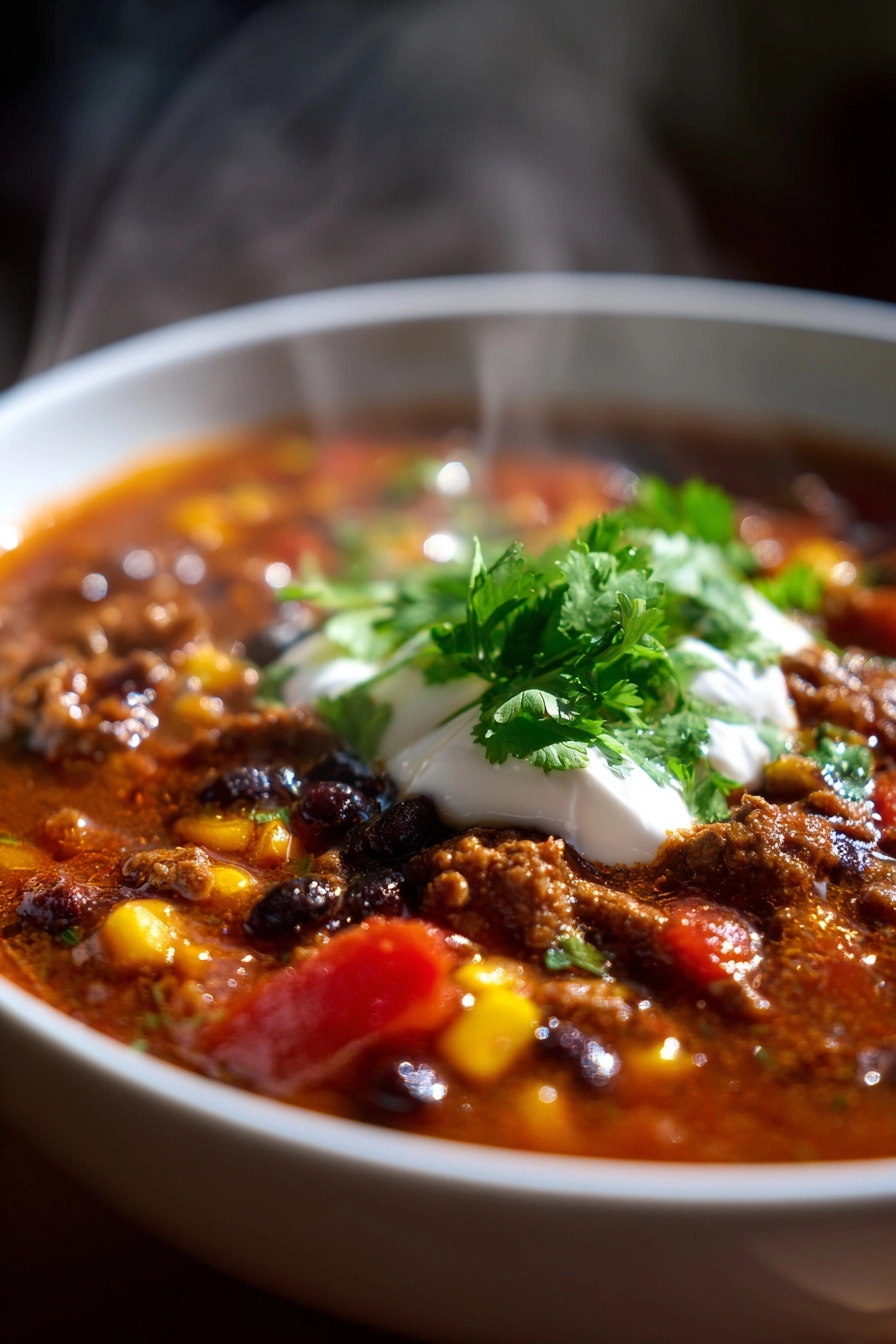 Slow Cooker Taco Soup: A Flavorful Meal in Minutes Slow Cooker Taco Soup