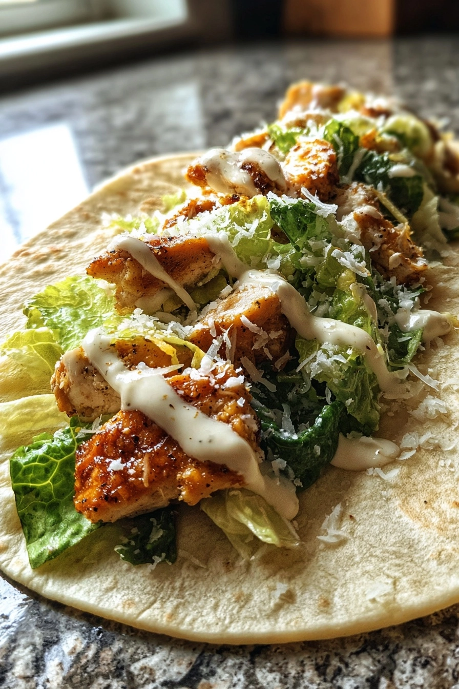 Smash Chicken Caesar Tacos that Will Delight Your Tastebuds! Smash Chicken Caesar Tacos
