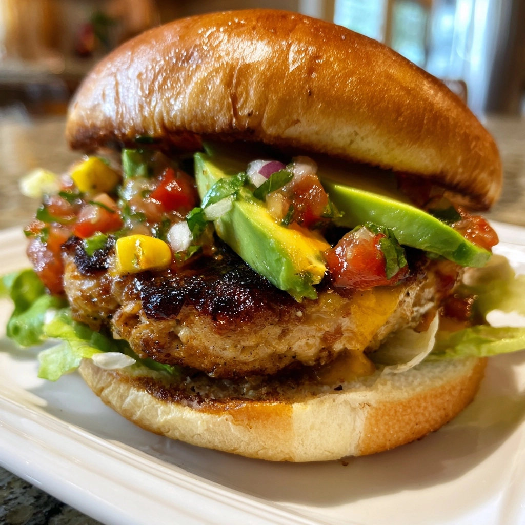 Spicy Southwest Turkey Burgers