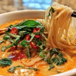 Thai Red Curry Noodle Soup