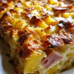 Baked ham and pineapple casserole that will wow your guests! baked ham and pineapple casserole