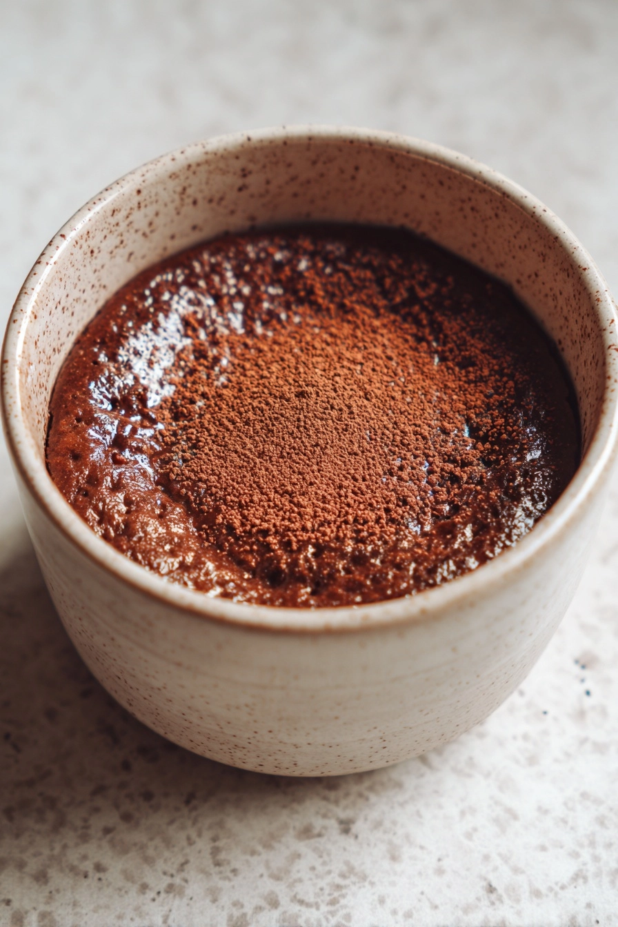 chocolate protein baked oats