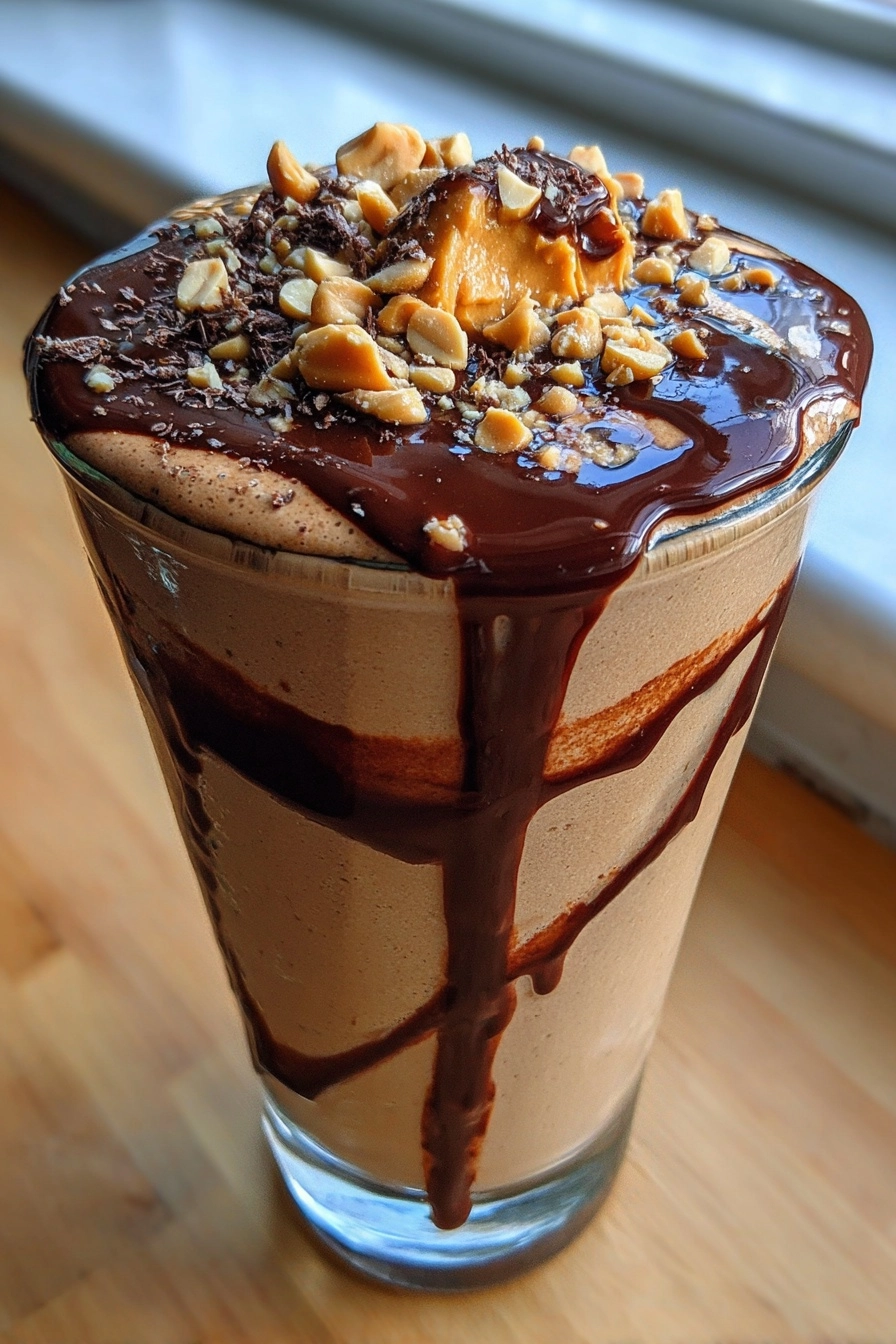 peanut butter cup protein shake