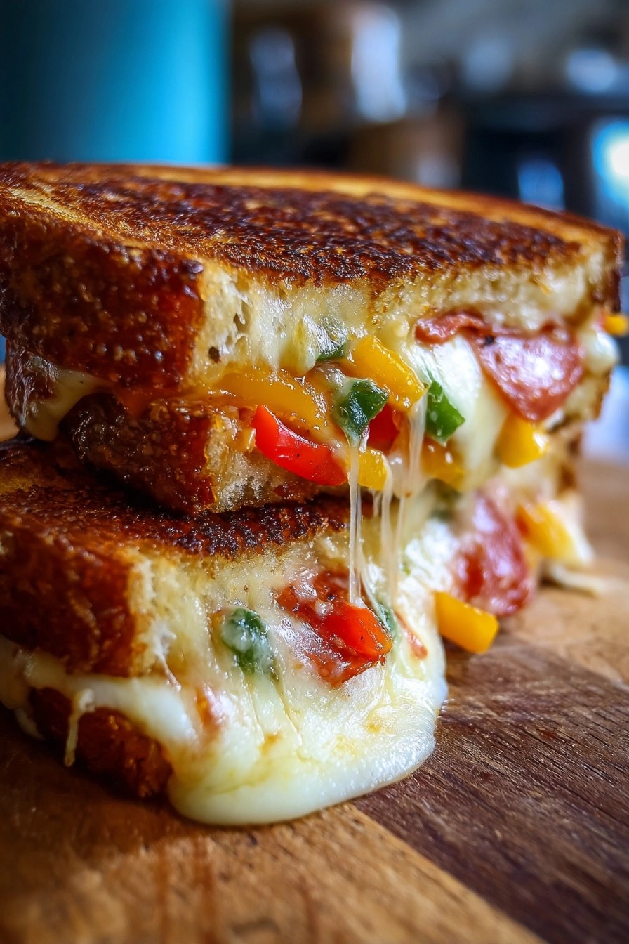 Pizza Grilled Cheese: A Delicious Twist You Must Try! pizza grilled cheese