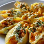 pumpkin gouda stuffed shells