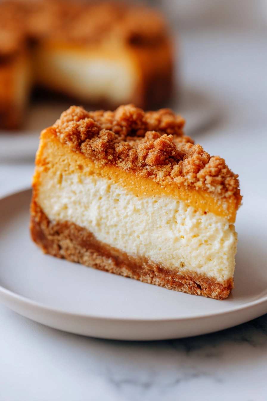 Pumpkin Streusel Cheesecake: A Must-Try Fall Delight! pumpkin streusel cheesecake