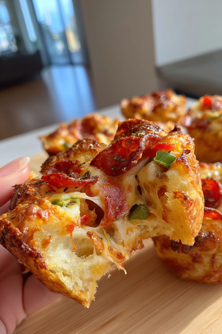 Stuffed Crust Pizza Bites: The Perfect Snack Delight! stuffed crust pizza bites