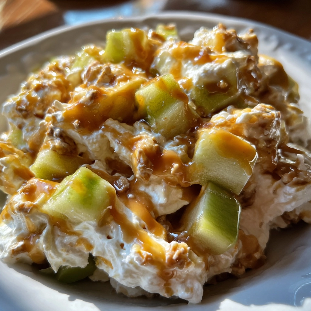 CARAMEL APPLE FLUFF: Discover Your New Favorite Dessert! CARAMEL APPLE FLUFF
