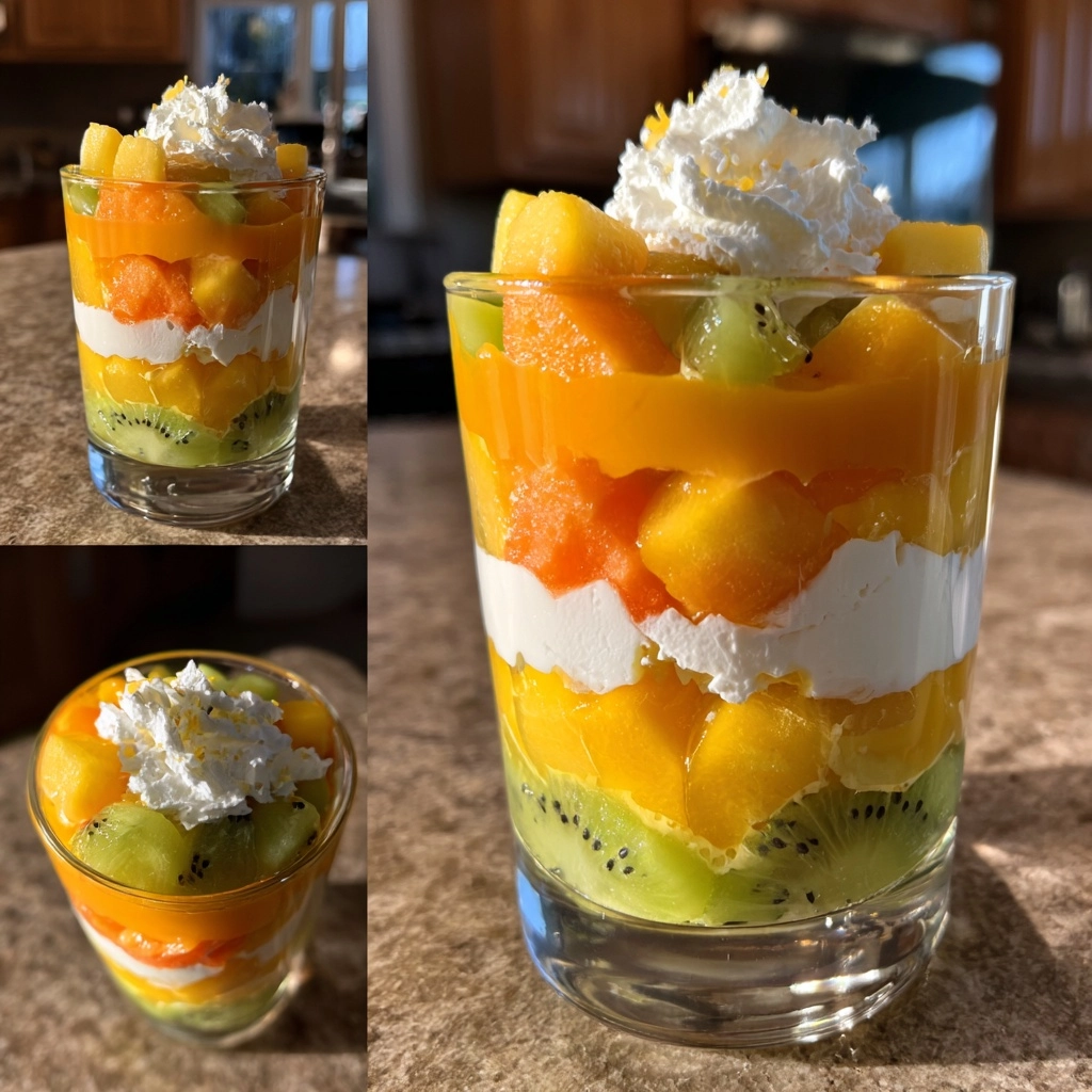 Candy Corn Fruit Parfaits: A Delightful Fall Treat! Candy Corn Fruit Parfaits