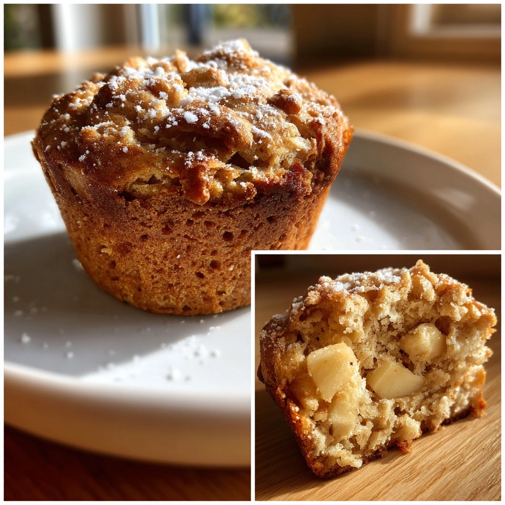 Cinnamon Apple Oatmeal Muffins: A Delicious Healthy Treat! Cinnamon Apple Oatmeal Muffins