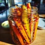 Hot Honey Pickled Carrots: A Sweet and Spicy Delight! Hot Honey Pickled Carrots