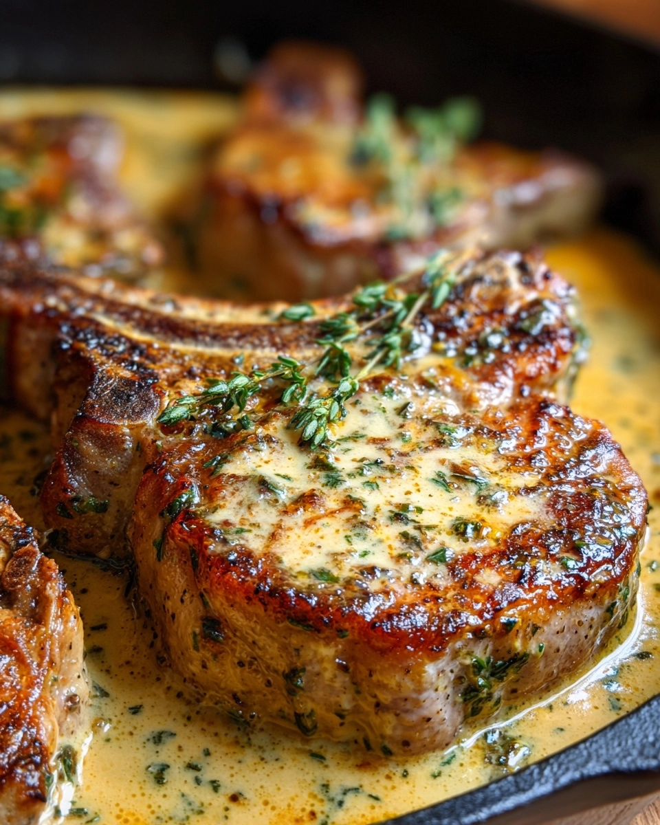 Keto Crockpot Pork Chops with Garlic Butter Sauce Delight! Keto Crockpot Pork Chops with Garlic Butter Sauce