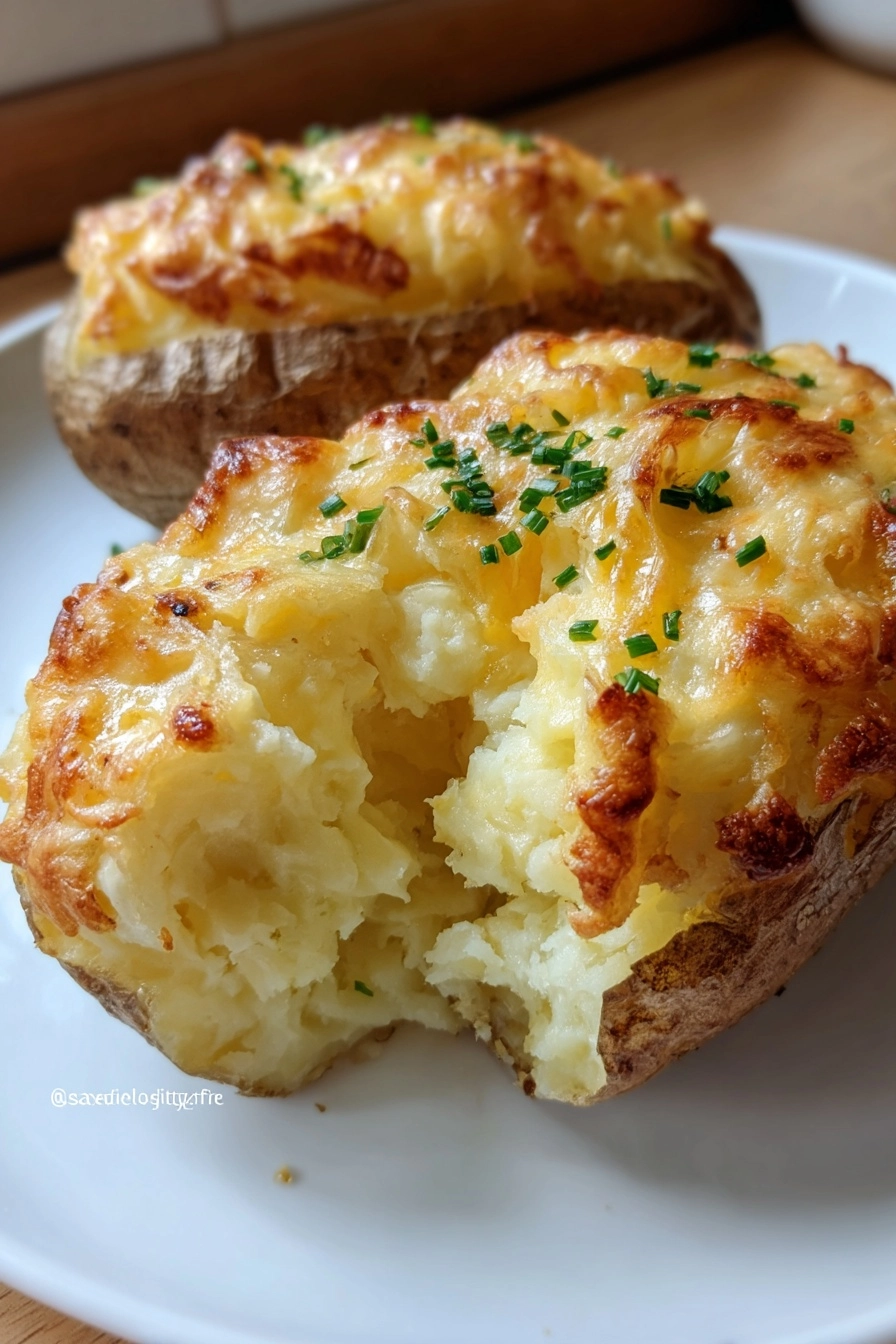 “Million Dollar” Twice-Baked Potatoes