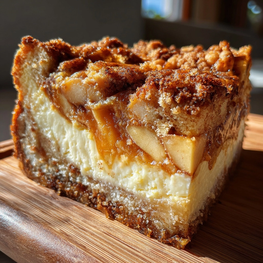 Swirled Apple Crisp Cheesecake Bread Recipe