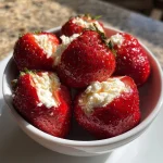 Vegan Cream Cheese Stuffed Strawberries: A Sweet Surprise! Vegan Cream Cheese Stuffed Strawberries