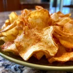 air fryer apple chips