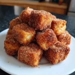air fryer churro bites