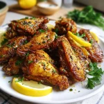 Lemon pepper wings: Discover the secret recipe! lemon pepper wings