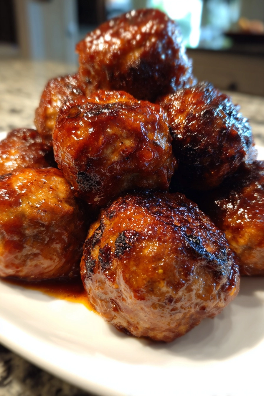 oven baked bbq meatballs recipe