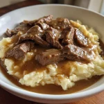 slow cooker round steak and gravy