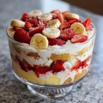 Strawberry banana trifle recipe for a delightful dessert! strawberry banana trifle recipe