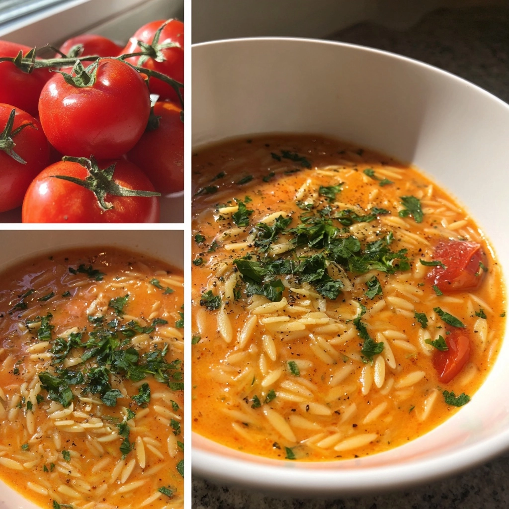 Tomato orzo soup: Discover the ultimate comfort recipe! tomato orzo soup