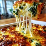 Cheesy Italian Spinach Bake: A Delicious Family Favorite! Cheesy Italian Spinach Bake