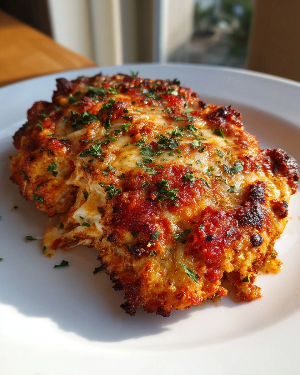 Low Calorie Chicken Parmesan Bake