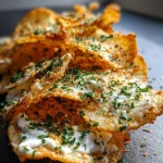 Low Calorie Sour Cream & Onion Potato Chips Delight! Low Calorie Sour Cream & Onion Potato Chips