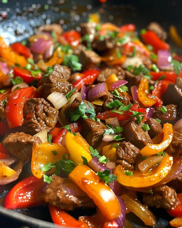 Easy Low-Carb Keto Crustless Pizza Casserole: A Must-Try! Step 3 Sauté the Vegetables