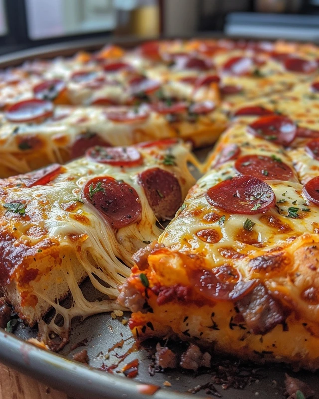 Easy Low-Carb Keto Crustless Pizza Casserole: A Must-Try! You’ll Love This Easy Low-Carb Keto Crustless Pizza Casserole