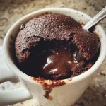 chocolate lava mug cake