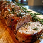 rosemary garlic pork tenderloin