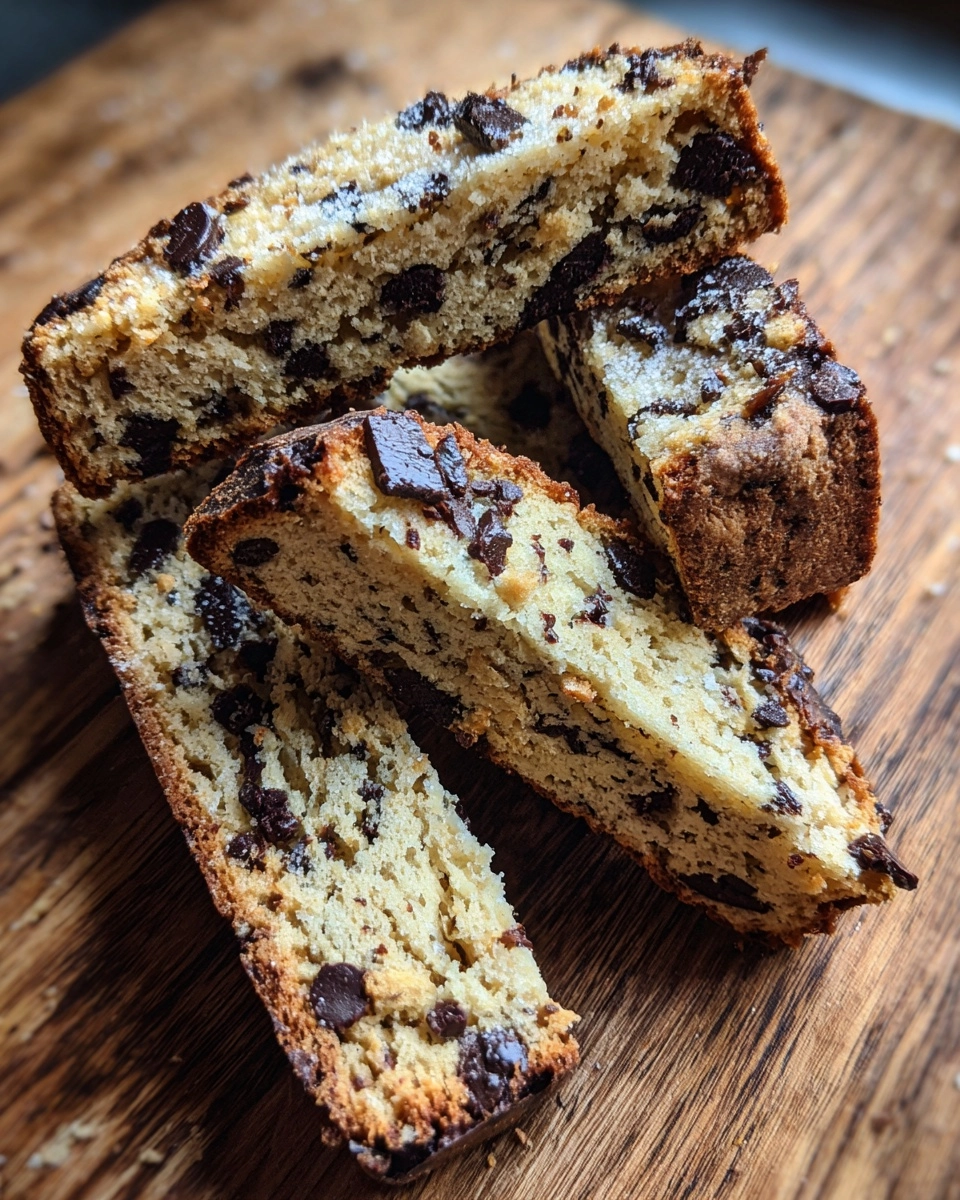 vegan gluten-free biscotti with cacao nibs