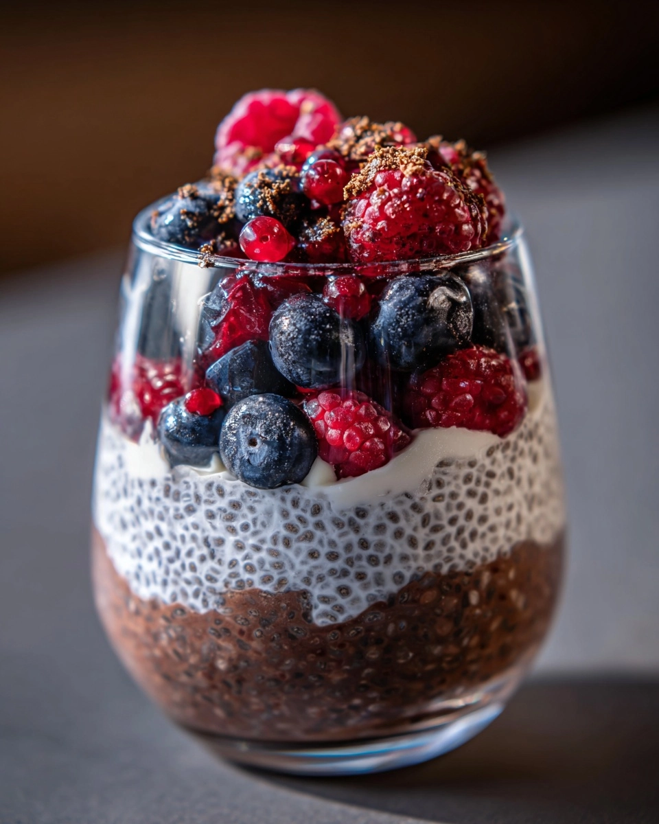 weight-loss cacao chia parfait