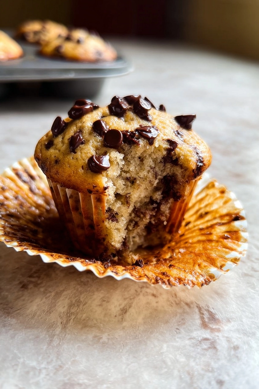 Banana Chocolate Chip Muffins