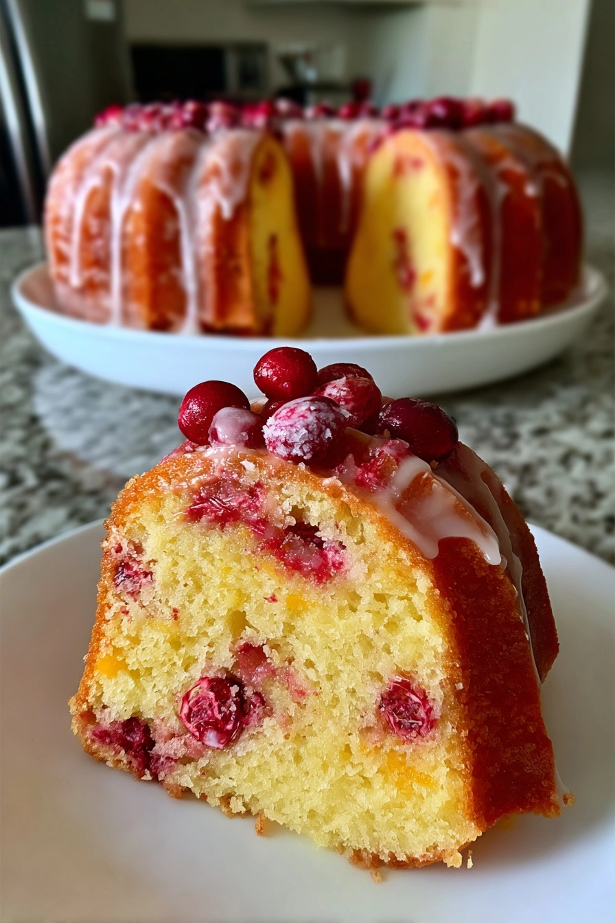 Cranberry-Orange Bundt Cake