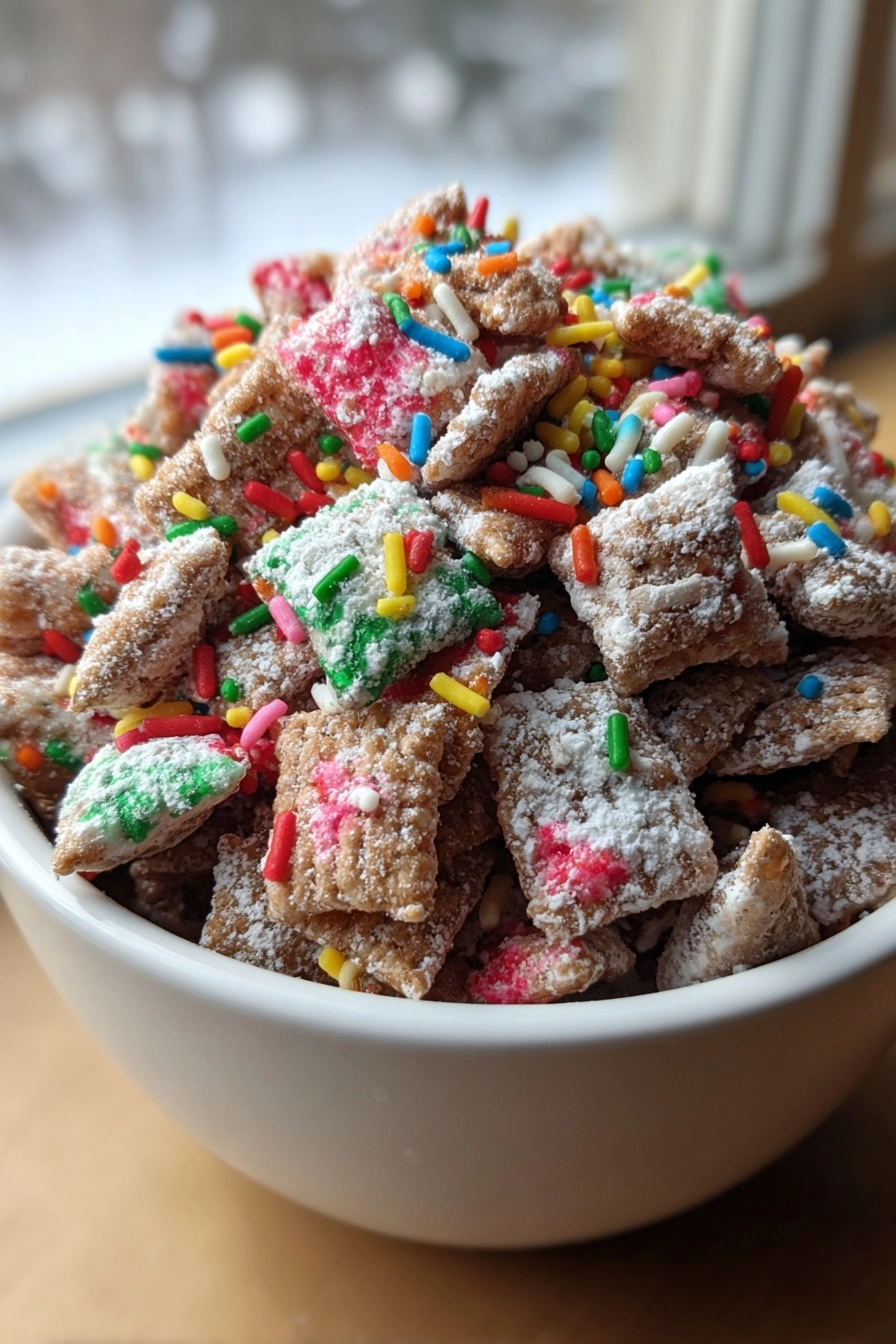 Deliciously Festive Christmas Puppy Chow Recipe You’ll Love!