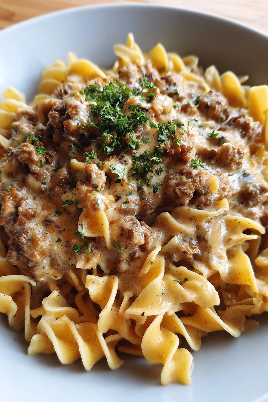Hamburger Stroganoff: A Delicious One-Pot Wonder Recipe! Hamburger Stroganoff