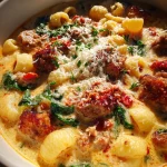 Parmesan Italian Sausage Ditalini Soup Recipe