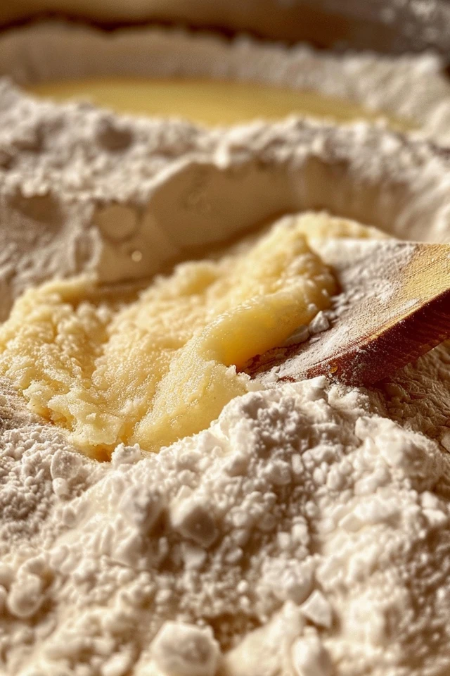 Step 4 Combine Wet and Dry Ingredients How to Prepare Banana Muffins