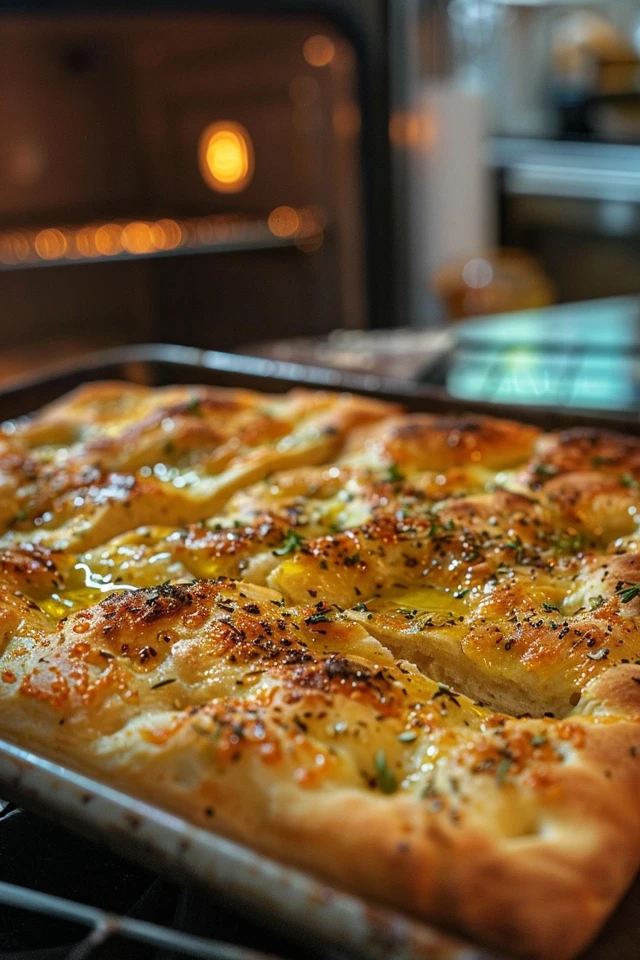 Gluten-Free Focaccia Bread: Discover the Perfect Recipe! Step 7 Bake the Focaccia