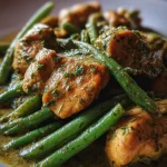 Creamy Herb Chicken with Green Beans