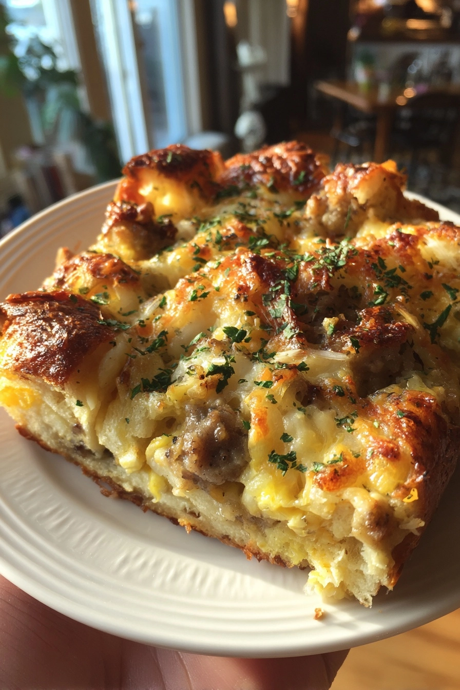 Crescent Roll Breakfast Casserole