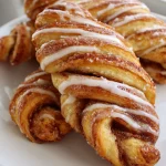 Crescent Roll Cinnamon Twists