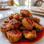 Crispy Eggplant Bites with Sweet and Sour Sauce
