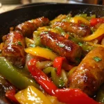 Crockpot Sausage and Peppers