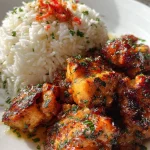 Hawaiian Chicken with Coconut Rice